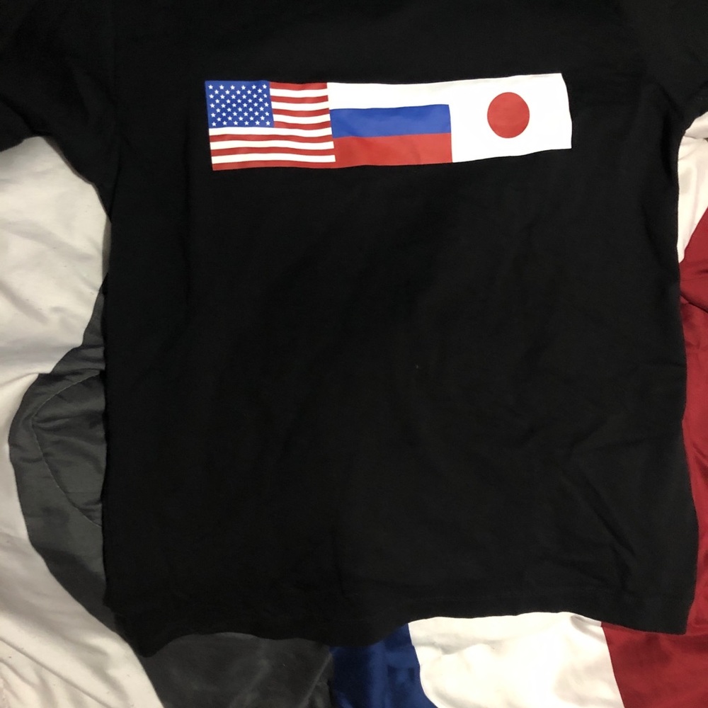 Gosha Rubchinskiy flag tee
